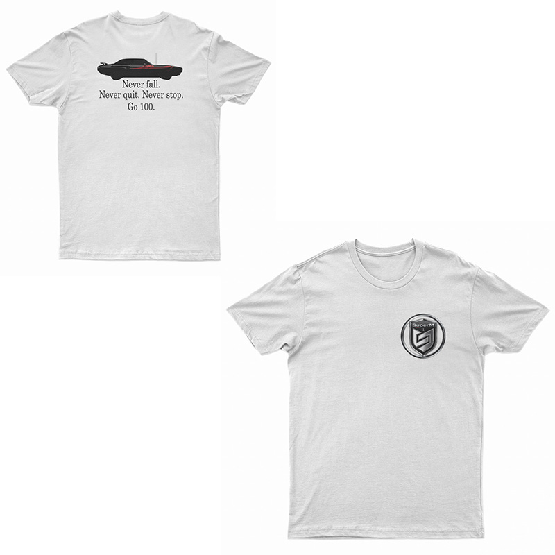SuperM Never Fall Never Quit Never Stop Go 100 T-Shirt