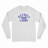 Tim Taylor’s Detroit XXL Lions Long Sleeve T-Shirt