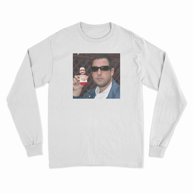 Adam Sandler With Dayquil Long Sleeve T-Shirt