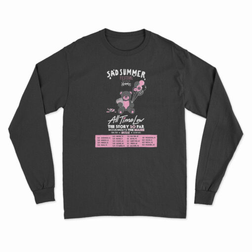 All Time Low Sad Summer Festival Long Sleeve T-Shirt