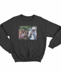 Allen Iverson And Mase 1998 Sweatshirt