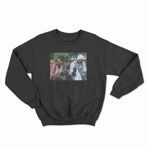 Allen Iverson And Mase 1998 Sweatshirt