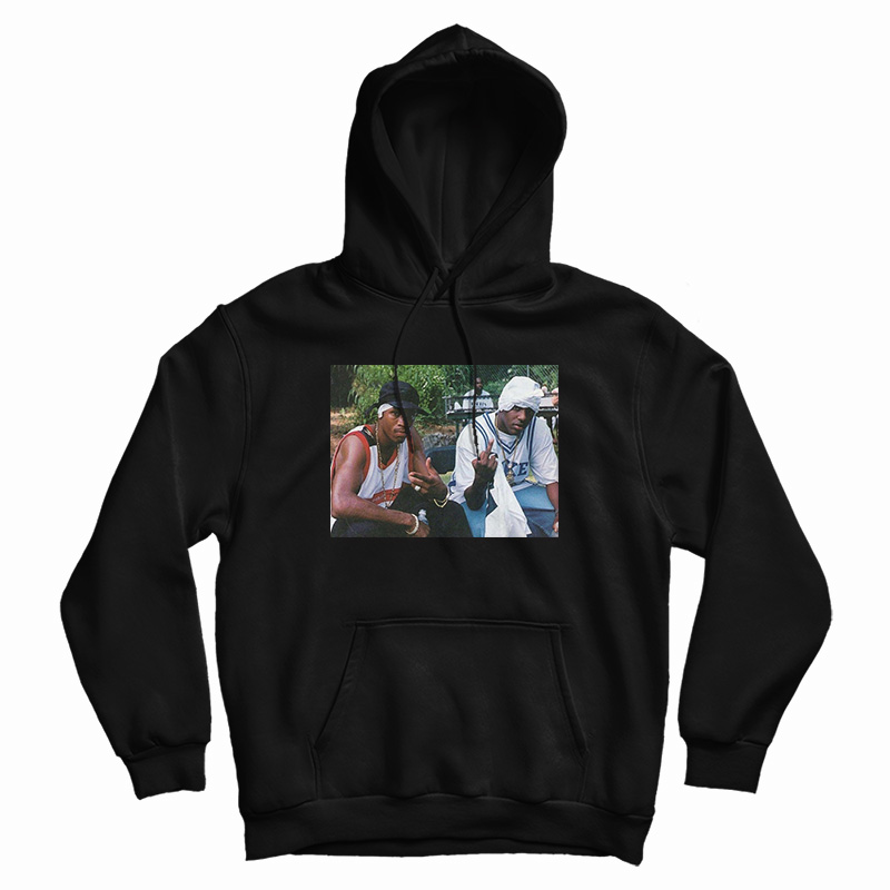 Allen Iverson And Mase 1998 Hoodie