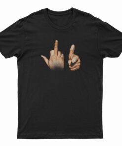Asap Rocky's Fuck You Hands Symbol T-Shirt - Digitalprintcustom.com