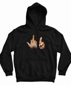 Asap Rocky's Fuck You Hands Symbol Hoodie