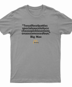 Blue Collar Harvey Keitel Big Mac T-Shirt