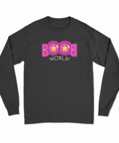 Boob World Rick And Morty Long Sleeve T-Shirt
