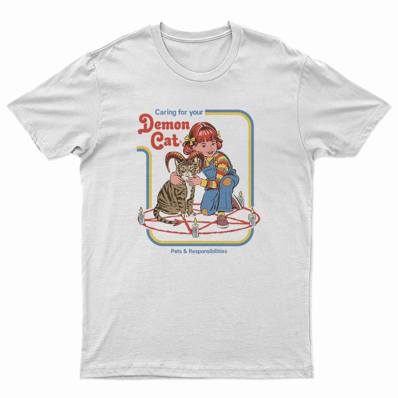 Caring For Your Demon Cat T-Shirt