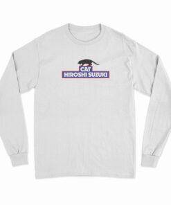 Cat Hiroshi Suzuki Long Sleeve T-Shirt