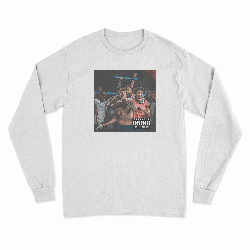 Christian Pulisic Celebration Parental Advisory Long Sleeve T-Shirt