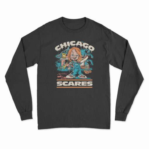 Chucky Chicago Scares Long Sleeve T-Shirt