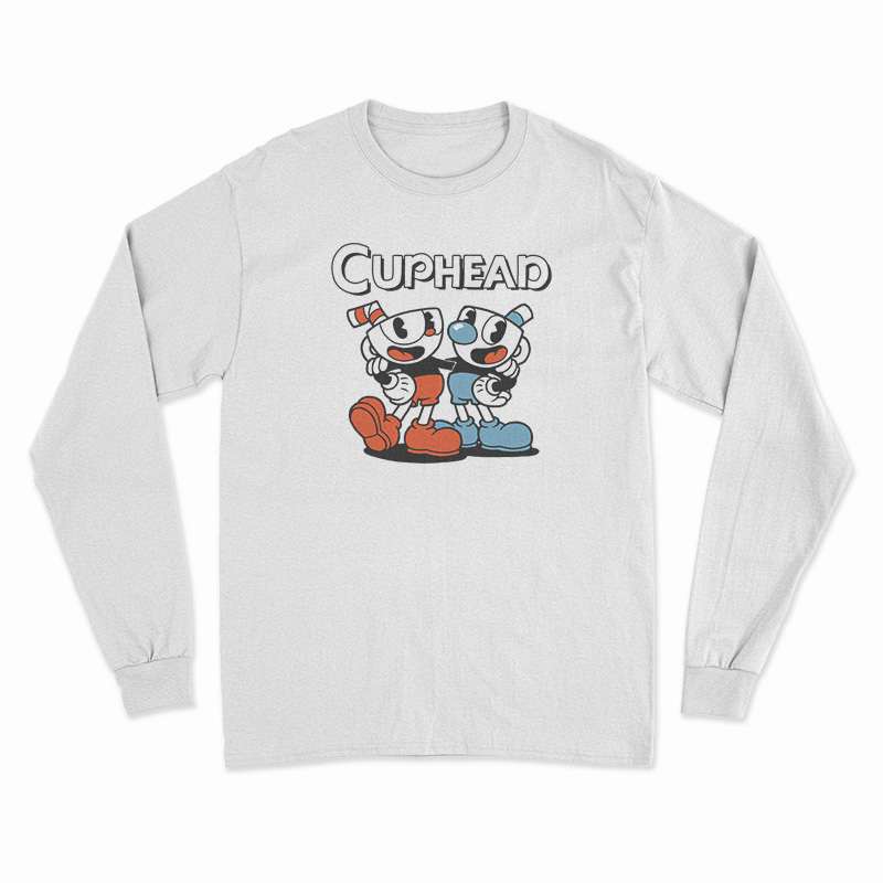 Cuphead And Mugman Long Sleeve T-Shirt