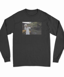 Dolly Parton With A Gun Long Sleeve T-Shirt
