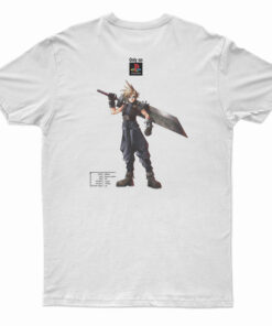 Final Fantasy VII 7 Promo T-Shirt