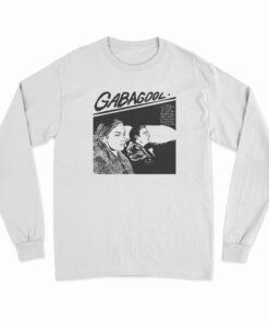 Gabagool Sopranos Sonic Youth Mashup Long Sleeve T-Shirt