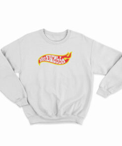 Hot Grabba Hot Wheels Logo Parody Sweatshirt