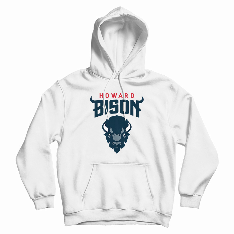 Howard Bison Logo Youth Hoodie