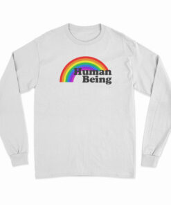 Human Being Rainbow Long Sleeve T-Shirt