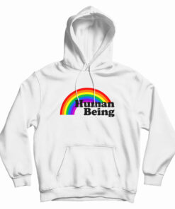 Human Being Rainbow Hoodie
