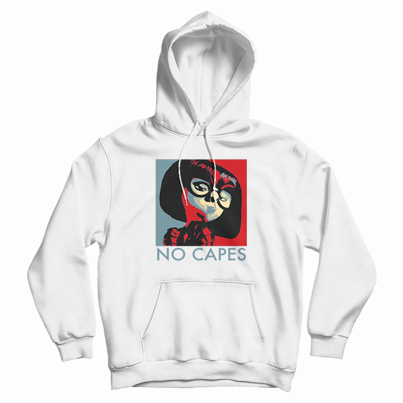 Incredibles Edna Mode No Capes Hoodie
