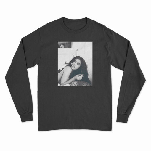 Kylie Jenner Smoking Long Sleeve T-Shirt