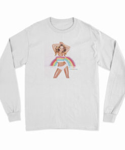Mariah Carey Rainbow Album Long Sleeve T-Shirt