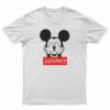 Mickey Mouse Disobey Fuck Off Middle Finger T-Shirt