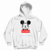 Mickey Mouse Disobey Fuck Off Middle Finger Hoodie