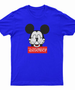 Mickey Mouse Disobey Fuck Off Middle Finger T-Shirt
