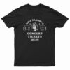 Mike Damone's Concert Tickets T-Shirt