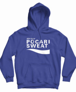 Pocari Sweat Japanese Logo Hoodie