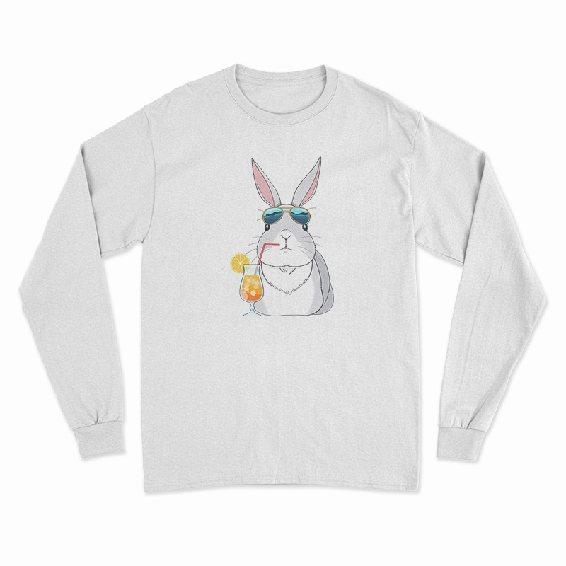 Rabbit Vacation Long Sleeve T-Shirt