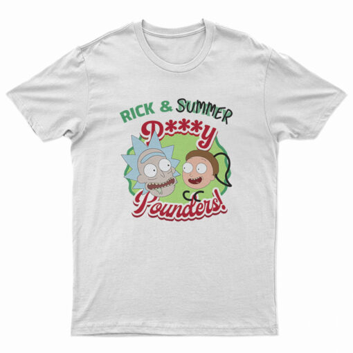 Rick And Morty Summer Pussy Pounders T-Shirt