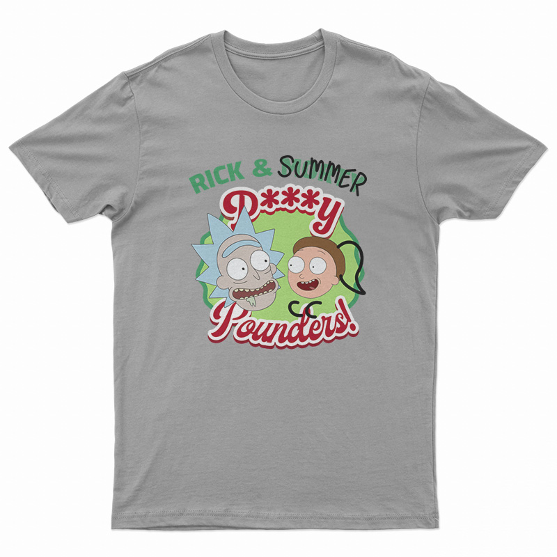 Rick And Morty Summer Pussy Pounders T-Shirt
