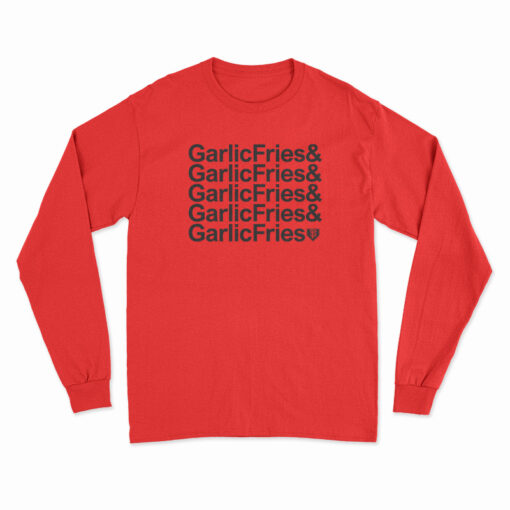 San Francisco Giants Garlic Fries Long Sleeve T-Shirt