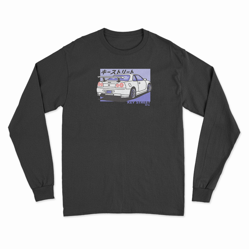 Sapnap Key Street Kaiju Kuruma Long Sleeve T-Shirt