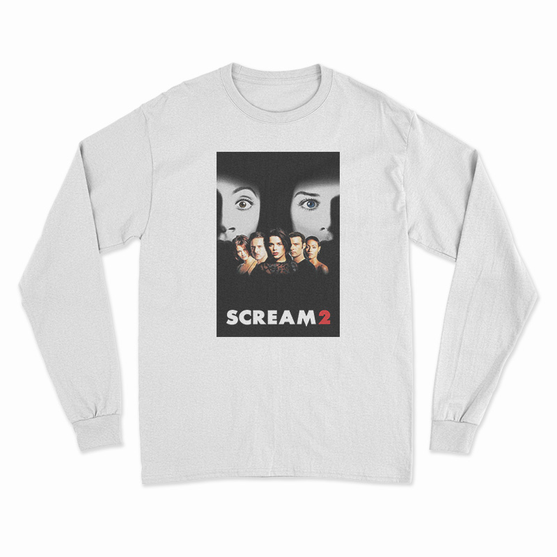 Scream 2 Movie Gender-Neutral Long Sleeve T-Shirt