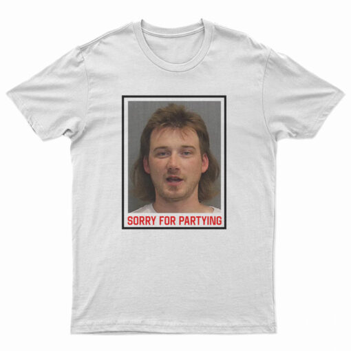 Sorry For Partying Pokes Morgan Wallen T-Shirt