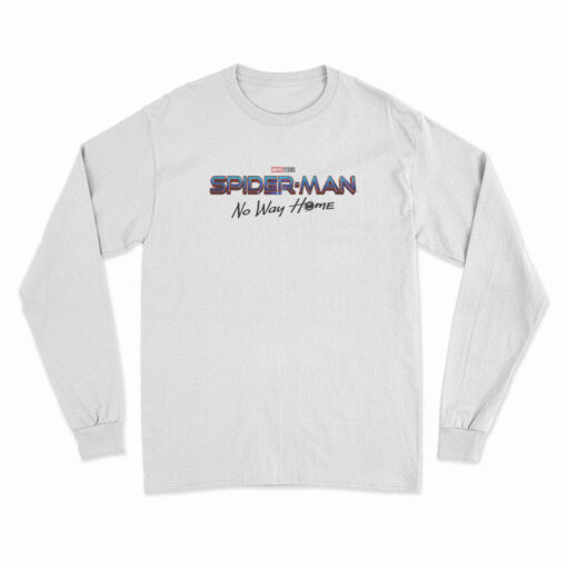 Spider-Man No Way Home Long Sleeve T-Shirt