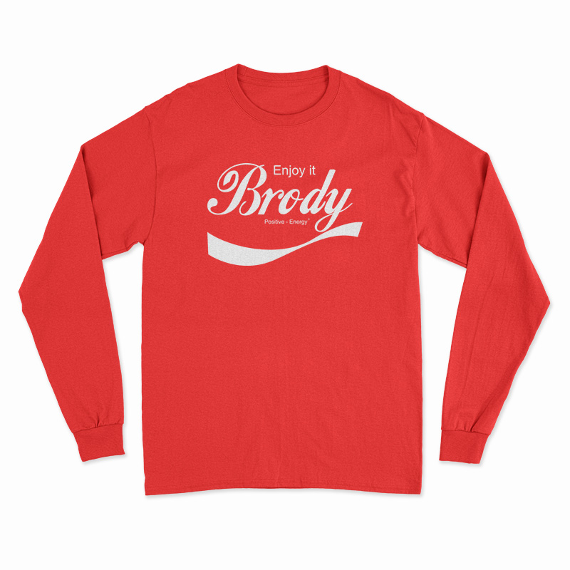 Steven Brody Stevens ENJOY IT Long Sleeve T-Shirt