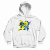 Stitch And Pikachu Hoodie