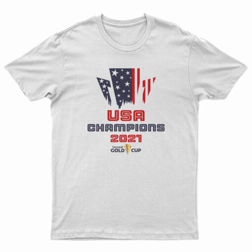 USA Champions 2021 Gold Cup Concacaf T-Shirt