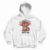 Vintage 80s Don't Just Stand There Hug Me Puppy Dog Hoodie