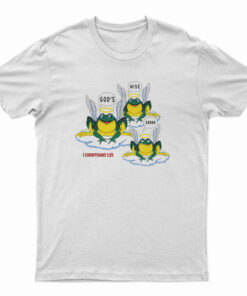 Vintage God’s Wiser Frog 1 Corinthians 1:25 T-Shirt
