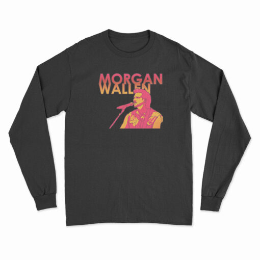 Vintage Morgan Wallen Long Sleeve T-Shirt