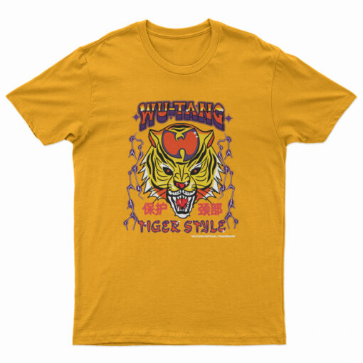 Wu-Tang Clan Tiger Style T-Shirt