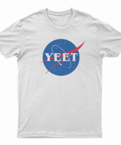 Yeet Nasa Logo Parody T-Shirt