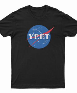 Yeet Nasa Logo Parody T-Shirt
