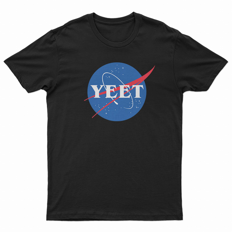 Yeet Nasa Logo Parody T-Shirt