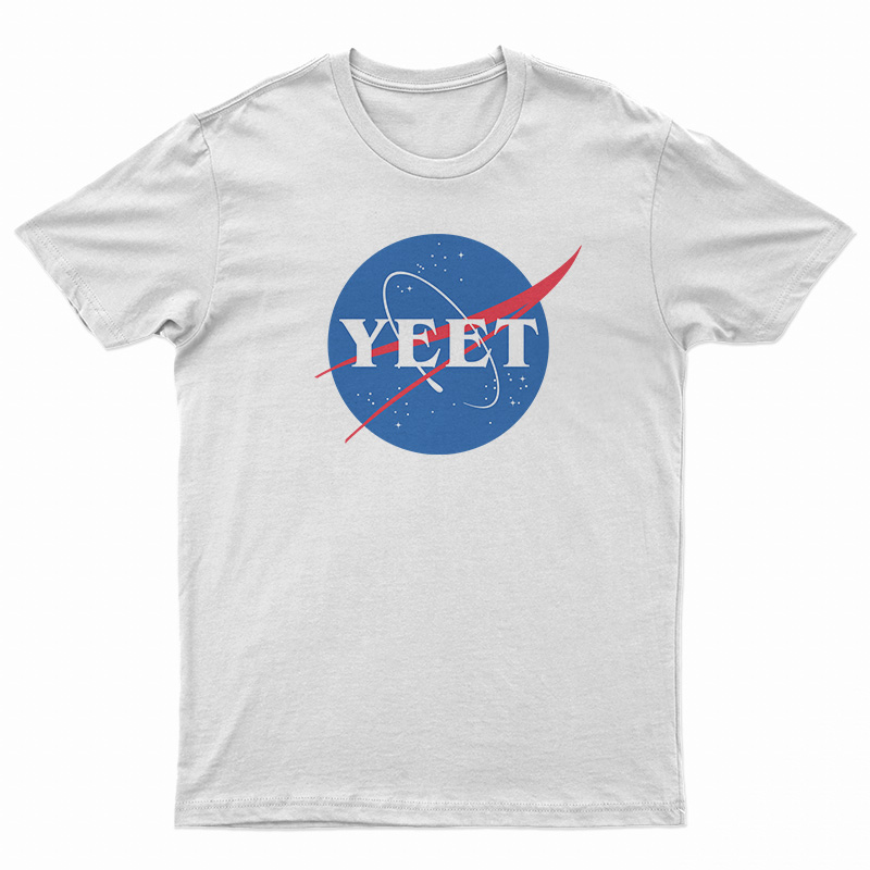 Yeet Nasa Logo Parody T-Shirt
